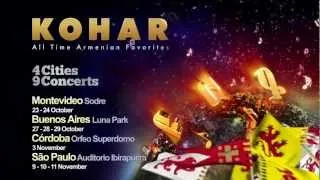 KOHAR SOUTH AMERICA TOUR 2012 - EN