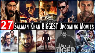 Salman Khan 27 RECORD-BREAKING Upcoming Movies (2022 TO 2025) | Bollywood Biggest Upcoming Movies