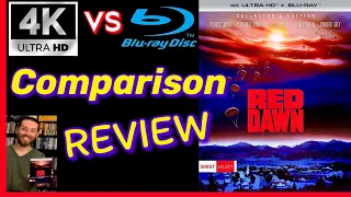 Red Dawn 4K UHD Blu Ray Review & Exclusive 4K vs BluRay Image Comparisons Analysis & Unboxing, Shout