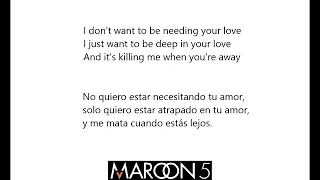 Maroon 5 - Sugar [Lyrics Español e Ingles]