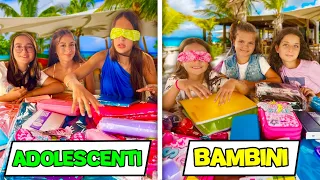 INDOVINA L’OGGETTO SCOLASTICO ADOLESCENTE Vs BAMBINI •Challenge•