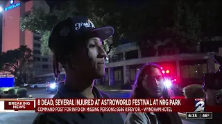 Witnesses recount the chaos that unfolded at Astroworld Festival