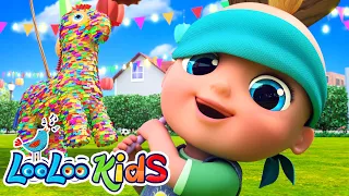 🍬🍬Break The Piñata - Sing Along Kids Songs - LooLoo Kids
