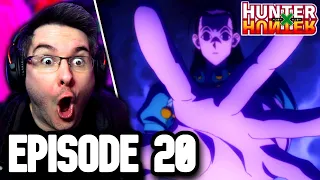 KILLUA VS ILLUMI! | Hunter x Hunter Episode 20 REACTION | Anime Reaction