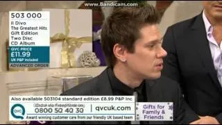 IL DIVO  Interview QVC TV UK 17-11-2012