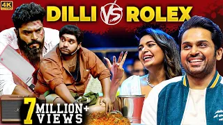 ROLEX vs DILLI 😱 Karthi to Lokesh "Vikram 3 Idea கிடைச்சிருச்சு"🔥Kickass LIVE Performance on Stage😍