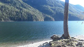 Wild camp Chehalis lake - Canada BC