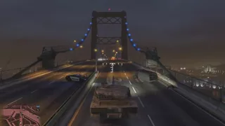 GTA 5 Highway Tank Rampage 5 Star Escape