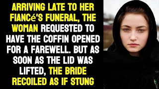 Arriving late to her fiancé's funeral, the woman requested to have the coffin opened for a farewell