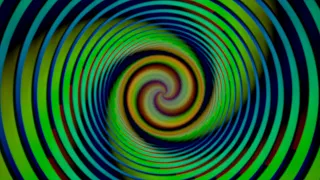 Undulating Breathing Spirals Hypnotic 55 min Non Repeating 4K Background Patterns (No Sound)