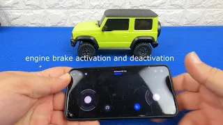 Unboxing Xiaomi Suzuki Jimny Sierra Kinetic Yellow Scale 1/16 4WD Rock Crawler App Bluetooth  RC Car