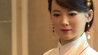 Femme bionique: le robot chinois qui sait faire preuve de charme