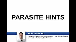 USMLE-Rx Express Video of the Week: Parasite Hints