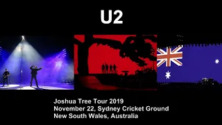 U2 - Joshua Tree Tour 2019, November 22, Sydney, Australia