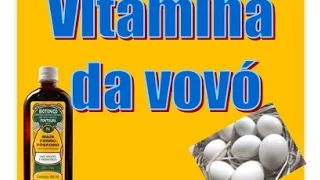 Vitamina de Ovos de pata e Biotônico Fontoura !!! //Receitas do Rancho