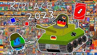 Germany's all-out pixel war on r/place 2023 | HowToGerman
