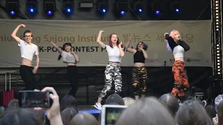 K-pop festival 2019 Lithuania stage performance by MAGIK (2nd place winner)