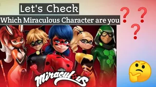 Let's Check! Which Miraculous character are you?¿