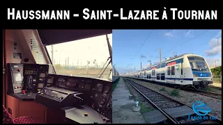 RER E - Voyage en cabine d'une MI2N d'Haussmann Saint-Lazare à Tournan