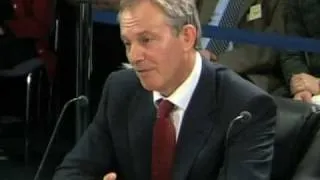 Tony Blair Testifies on Iraq War