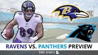 Ravens vs Panthers: NFL Preseason Week 2 Preview, Analysis, + Lamar Jackson & Mark Andrews News