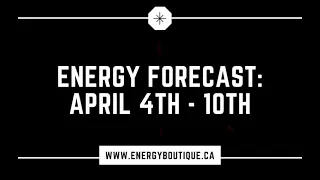 Energy Forecast: April 4, 2021