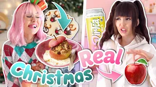 Christmas Food vs. Real Food ⚡️ Wer darf was essen? | ViktoriaSarina