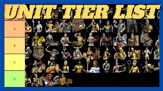 Age of Mythology Extended Edition Unit Tier List #aom #ageofempires