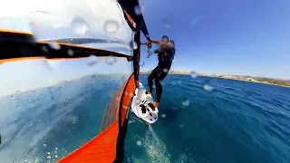 First Flight on my New Wind Foil