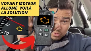 Voyant moteur allumé? Comment éteindre le témoin anti pollution ?