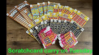 Scratchcard carry on Tuesday