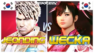 Tekken 8 🔥 Wecka (Xiaoyu) Vs JeonDDing (Eddy) 🔥 Player Matches