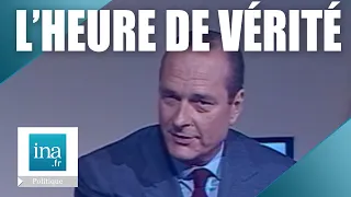 Jacques Chirac dans L'Heure de Vérité | 23/04/1986  | Archive INA