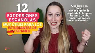 EXPRESIONES ESPAÑOLAS muy ÚTILES para ESTUDIANTES de español