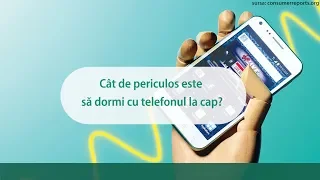 Cât de periculos este să dormi cu telefonul la cap?