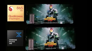 Exynos 990 vs Snapdragon 865 Samsung Galaxy S20+ PUBG Mobile Gaming Comparison