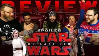 "Star Wars: The Last Jedi" SPOILER Movie REVIEW and DISCUSSION!!