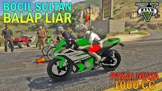 BOCAH SD BELI NINJA!! IKUT BALAP LIAR - GTA 5 SULTAN