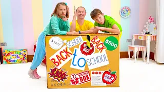 Мистери бокс Back to school от Кати и Макса