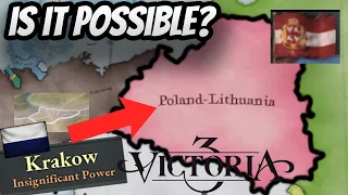 Can I form the Poland-Lithuanian Commonwealth as Krakow?? - Victoria 3