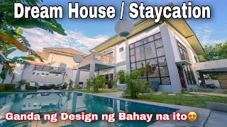 Katas ng Pagsisikap sa USA Dream House / Staycation - Ganda ng design ng Bahay na ito!