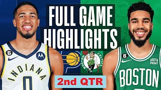 Boston Celtics vs. Indiana Pacers HIGHLIGHTS 2nd-QTR HD | 2024 NBA season | 1/30/2024