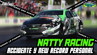 NATTY Racing Accidente & New Record 5.68 @254mph | Orlando Speedworld | PalfiebruTV