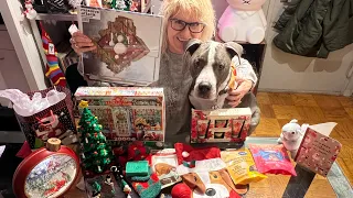 Hudson & Karla Unboxing Christmas Gifts from Patreon & YT Member & Channel Moderator HCTeacher