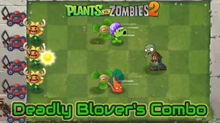 PvZ 2 | Unique Abilities of Blover | Best Combo