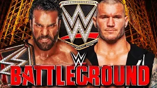 WWE2K17 Battleground 2017: Jinder Mahal vs Randy Orton - Punjabi Prison (WWE Championship)