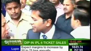 Dip in IPL 4 Ticket Sales