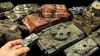 These Are The Models I Built Before Youtube (Tanks, Bulldozers And Submarines 😱)