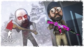 ОБМАНУЛ ЗОМБИ МАНЬЯКОВ В CS:GO!!! #121 (КС:ГО МАНЬЯК)