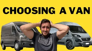 Choosing a van for vanlife (saving you time, money and stress)